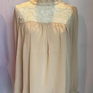 NWT BLOUSE WOMEN BRAND HAYDEN LOS ANGELES JUNIOR FEMININE TOP SHIRT